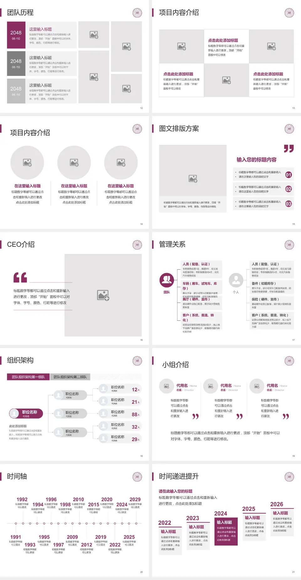 天津市口腔医院医院管理报告PPT模板4:3格式幻灯片预览图3