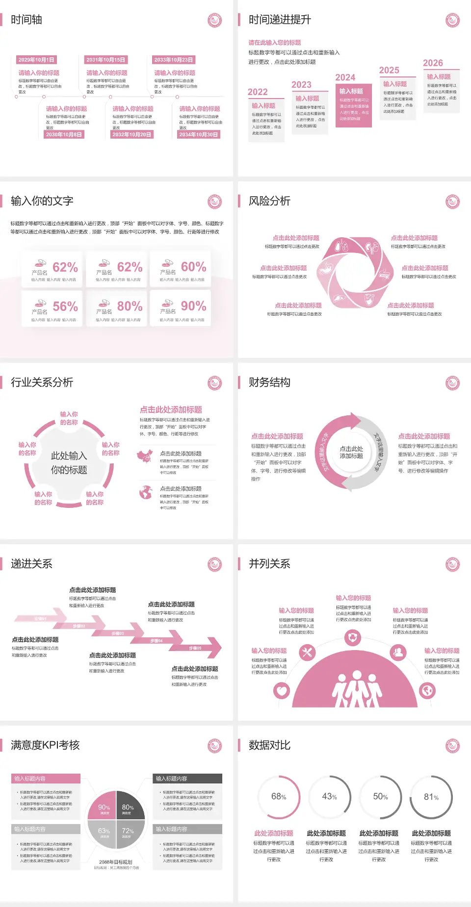 鄂州市妇幼保健院病例分享与讨论PPT模板4:3格式幻灯片预览图3