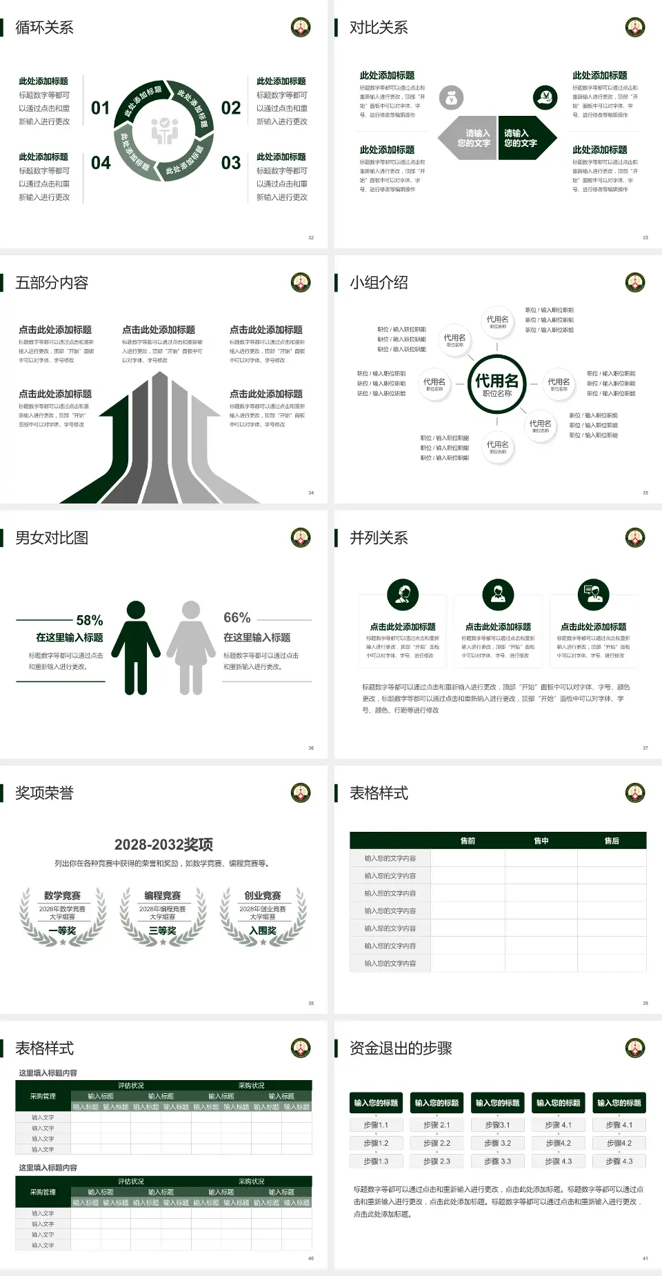 中国人民解放军火箭军总医院医院简介/日常通用PPT模板4:3格式幻灯片预览图5