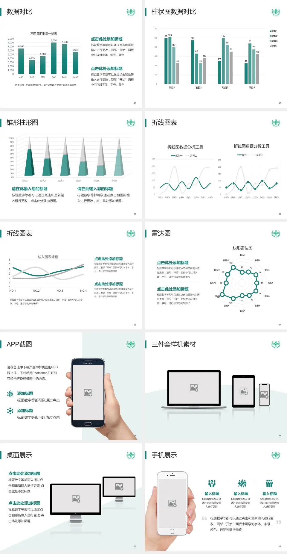 随州市曾都医院医院管理报告PPT模板4:3格式幻灯片预览图6