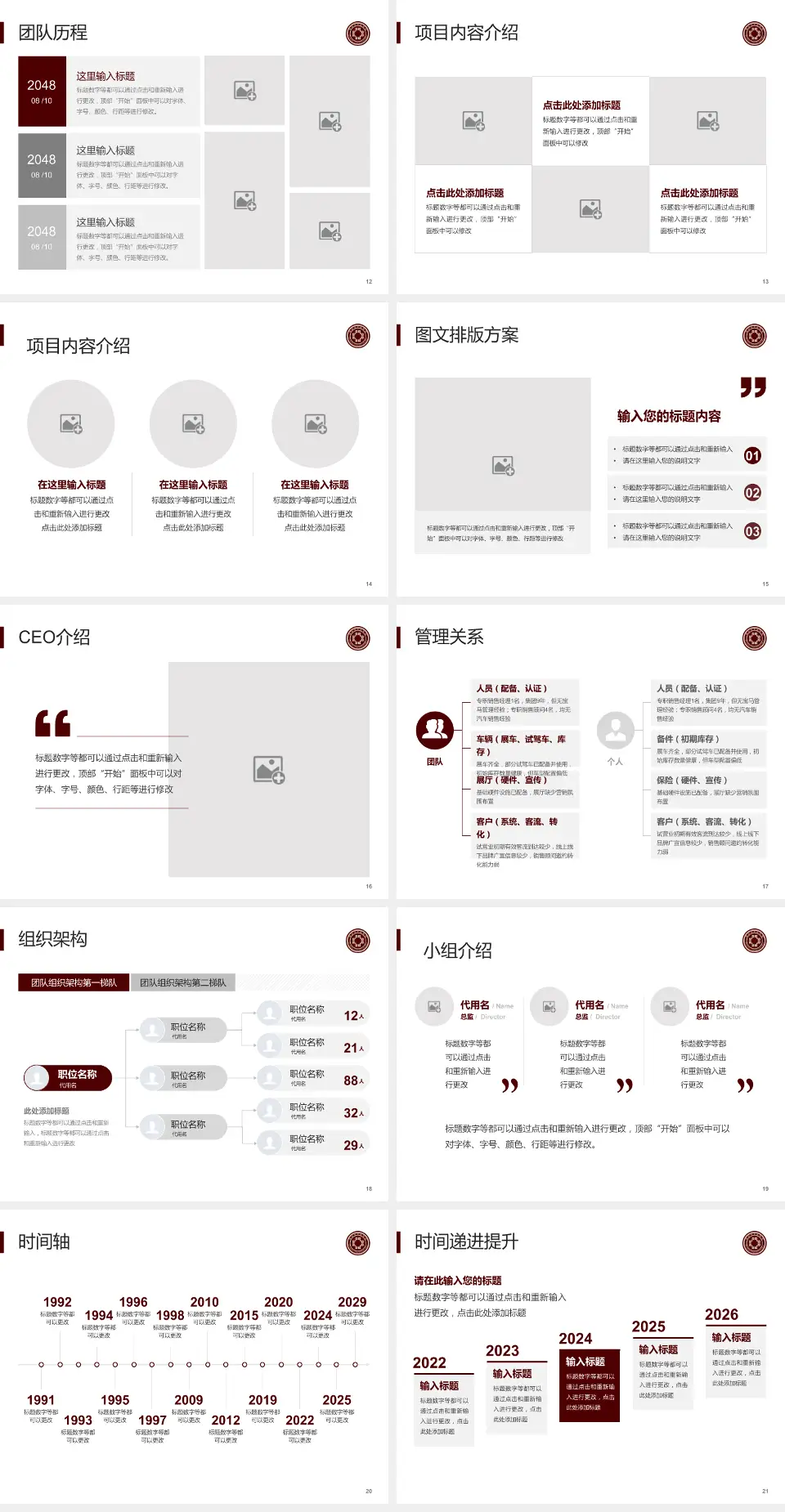 鄂州市中医院医院管理报告PPT模板4:3格式幻灯片预览图3