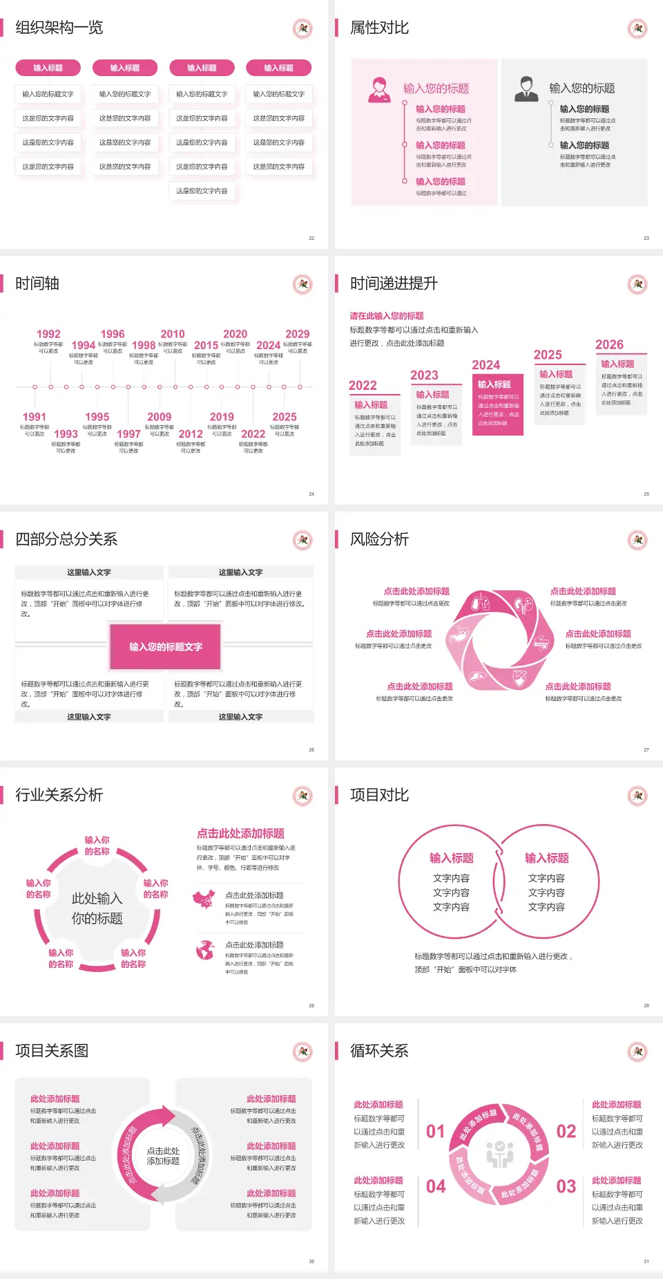 麻城市妇幼保健院医疗行业比赛专用PPT模板4:3格式幻灯片预览图4