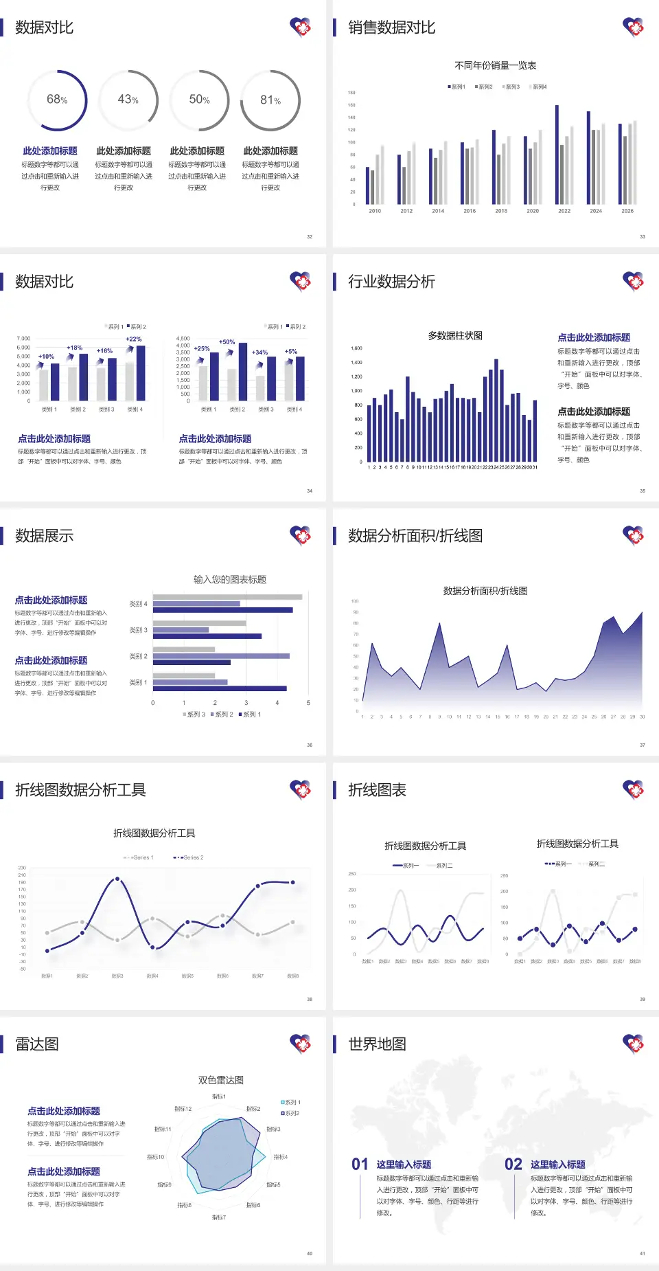 天津市南开区王顶堤医院会议与研讨会PPT模板4:3格式幻灯片预览图5