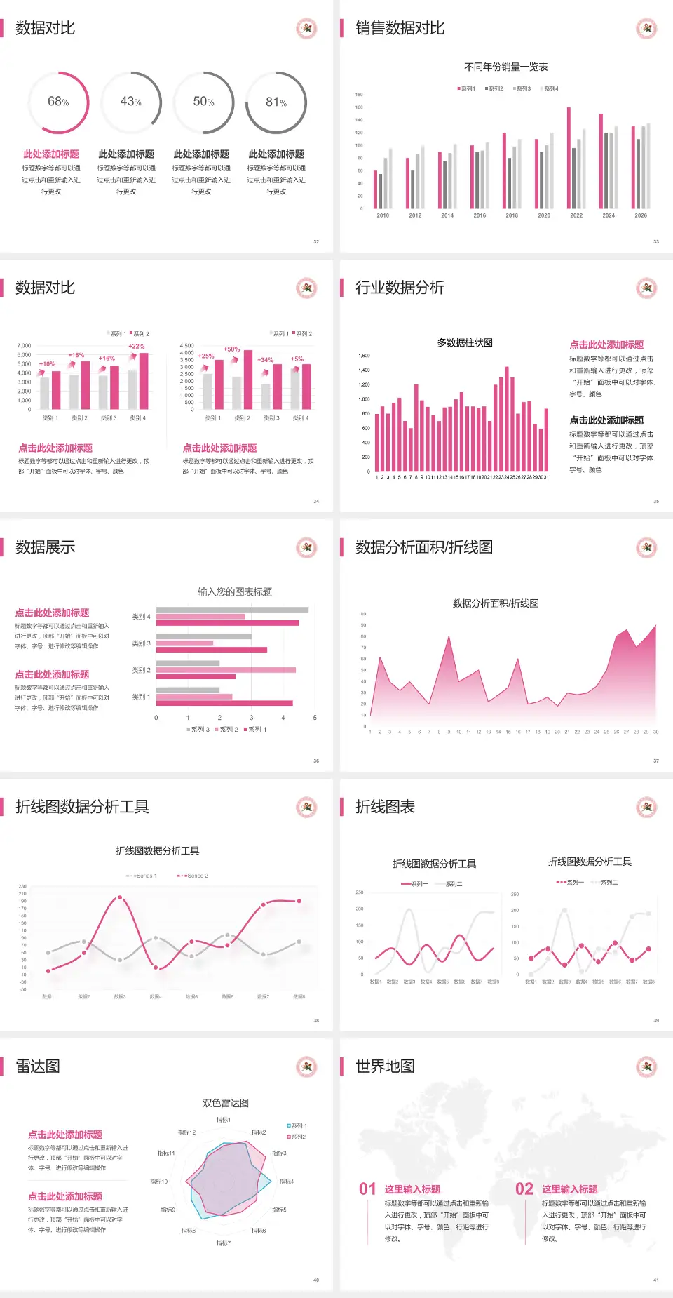 麻城市妇幼保健院会议与研讨会PPT模板4:3格式幻灯片预览图5