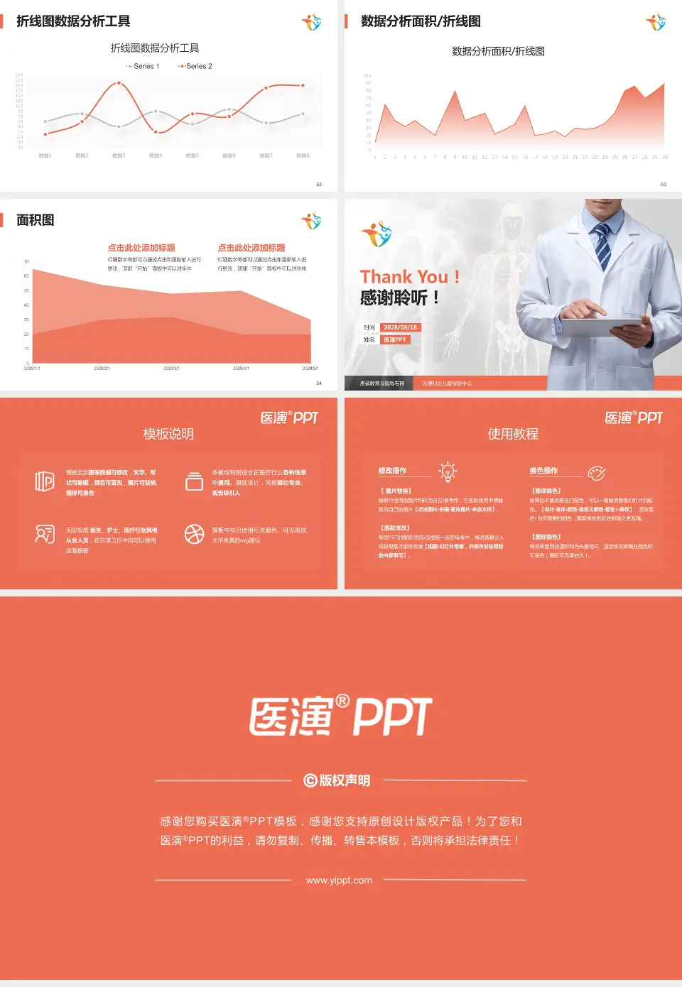 天津妇女儿童保健中心患者教育与指导PPT模板16:9格式幻灯片预览图7