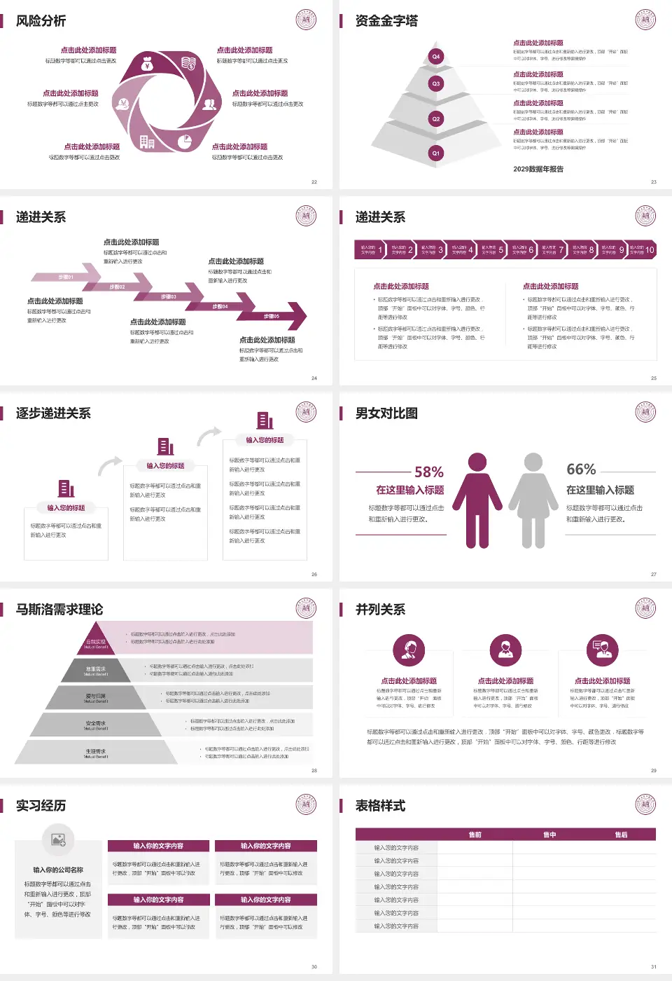 天津市口腔医院项目申请与汇报PPT模板16:9格式幻灯片预览图4