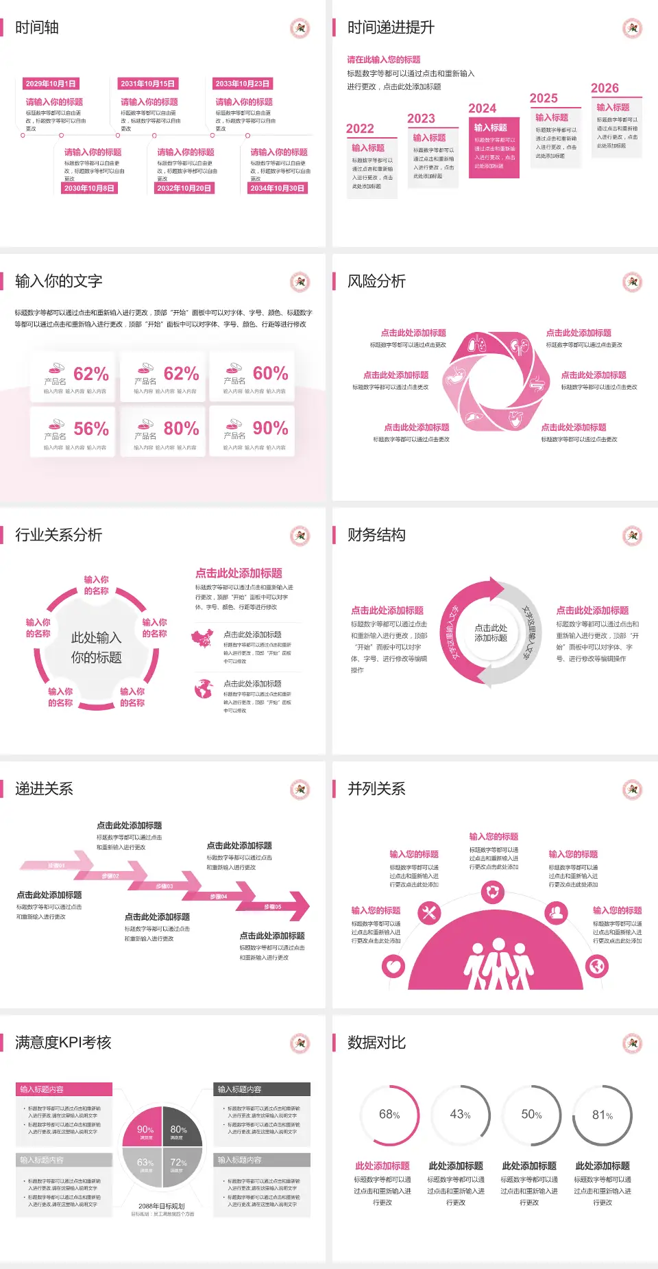 麻城市妇幼保健院病例分享与讨论PPT模板4:3格式幻灯片预览图3