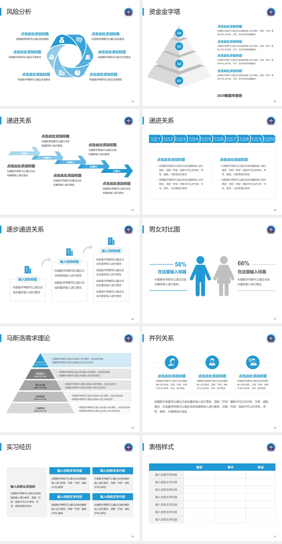 中国人民解放军战略支援部队特色医学中心项目申请与汇报PPT模板4:3格式幻灯片预览图4