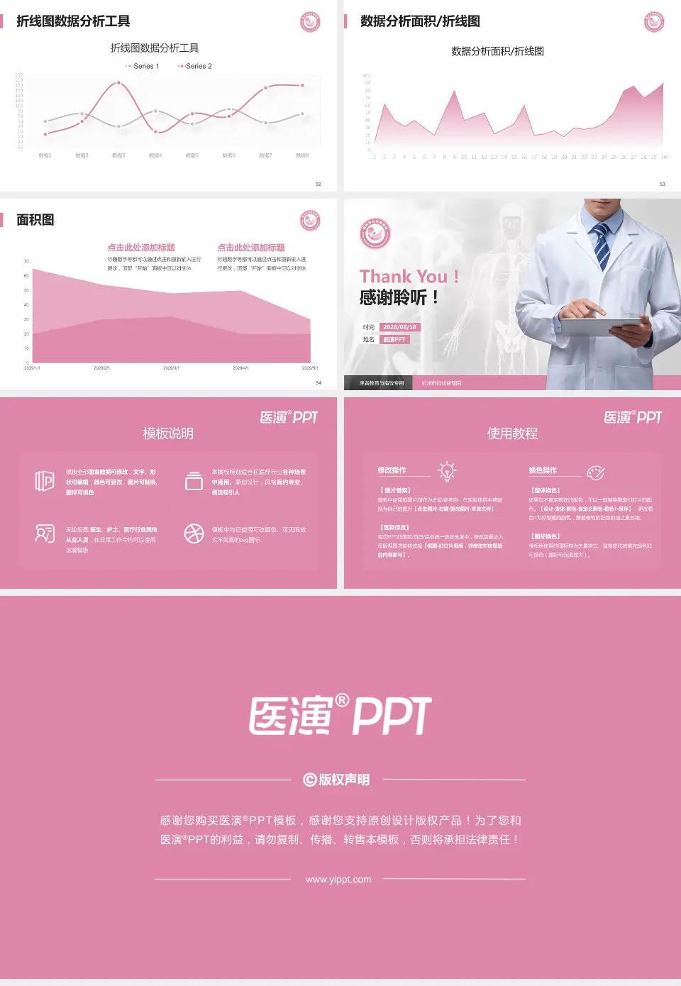 鄂州市妇幼保健院患者教育与指导PPT模板16:9格式幻灯片预览图7