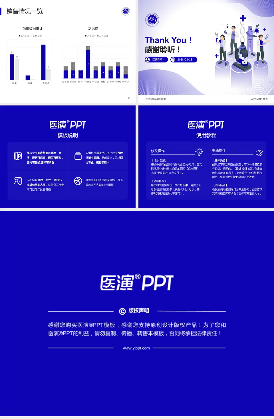 天津市职业病防治院品管圈PDCA演示专用PPT模板4:3格式幻灯片预览图7