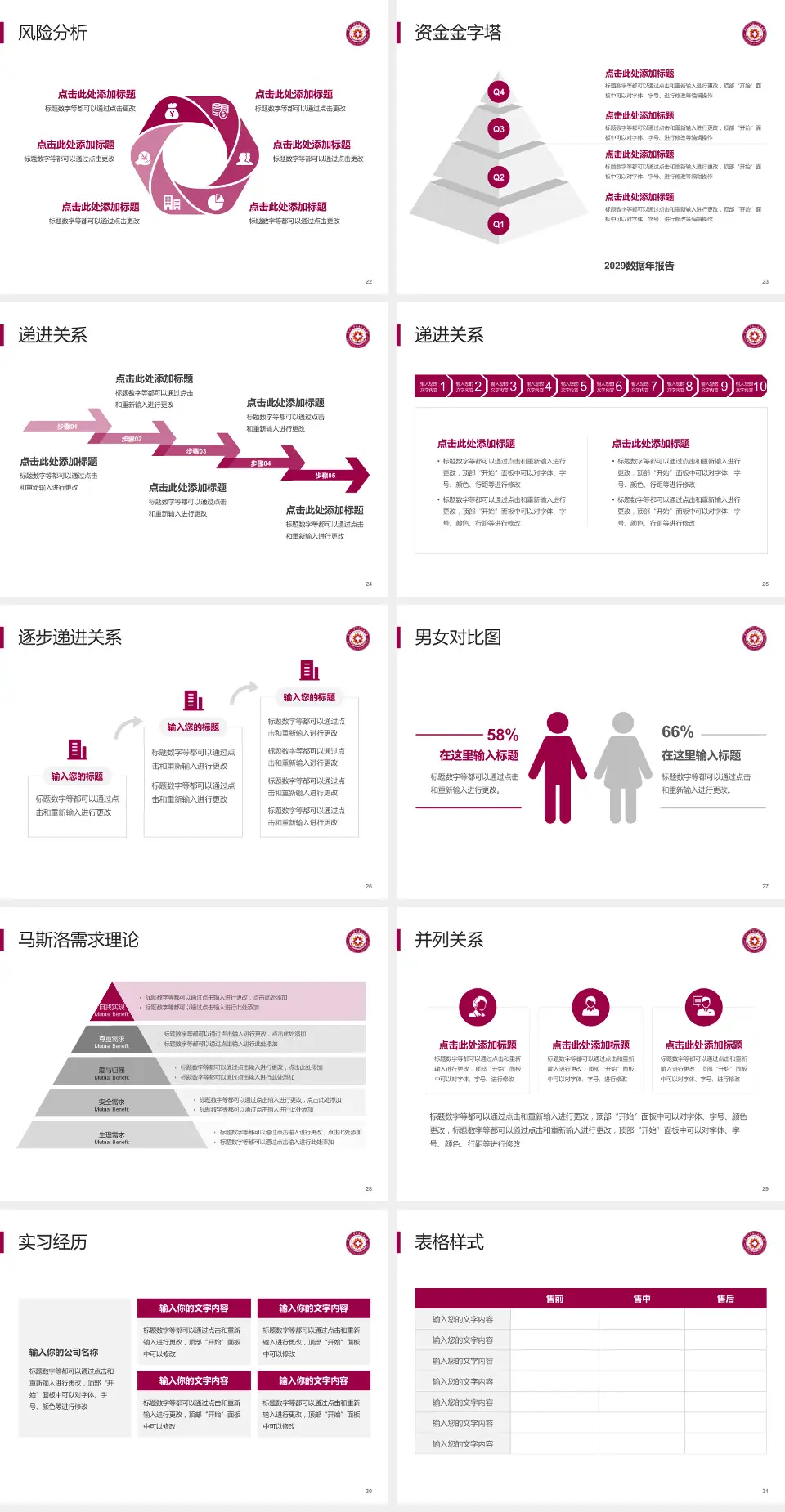 南开大学附属北辰医院项目申请与汇报PPT模板4:3格式幻灯片预览图4