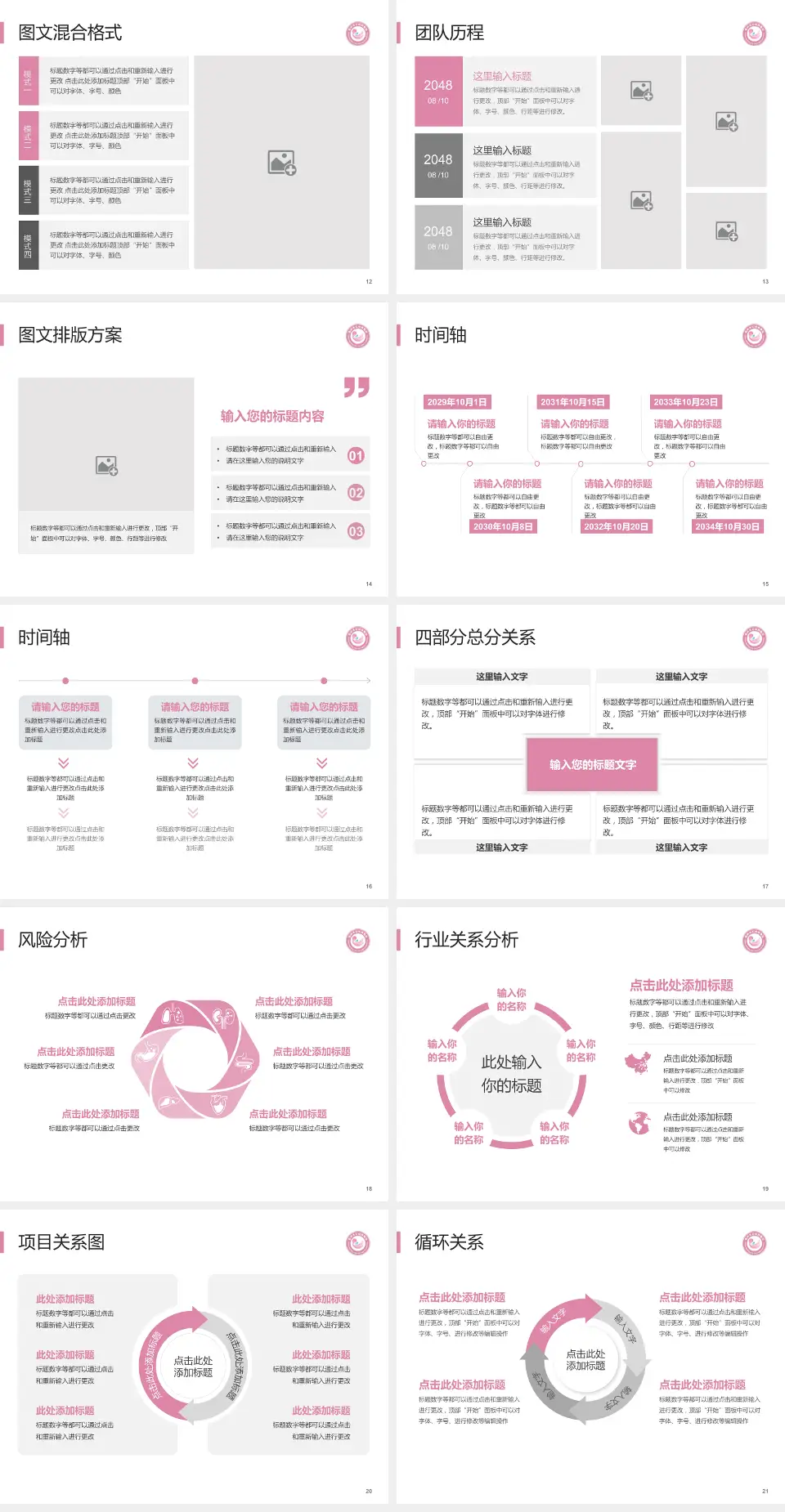 鄂州市妇幼保健院项目申请与汇报PPT模板4:3格式幻灯片预览图3