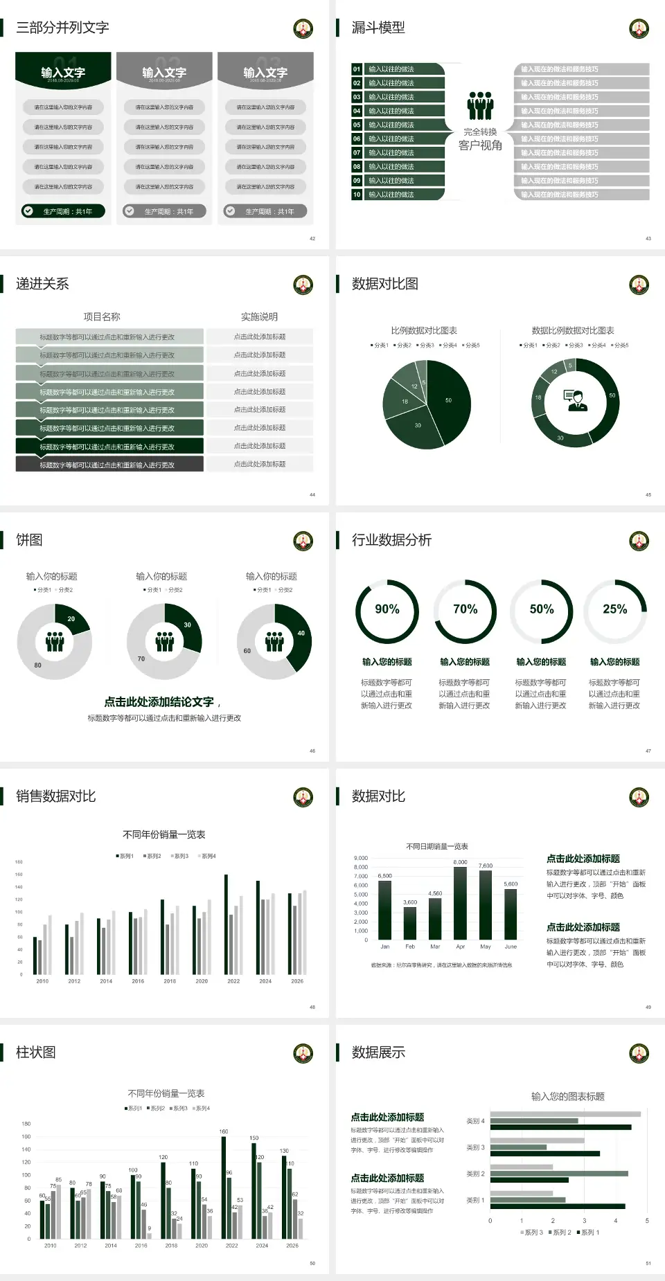 中国人民解放军火箭军总医院患者教育与指导PPT模板4:3格式幻灯片预览图6