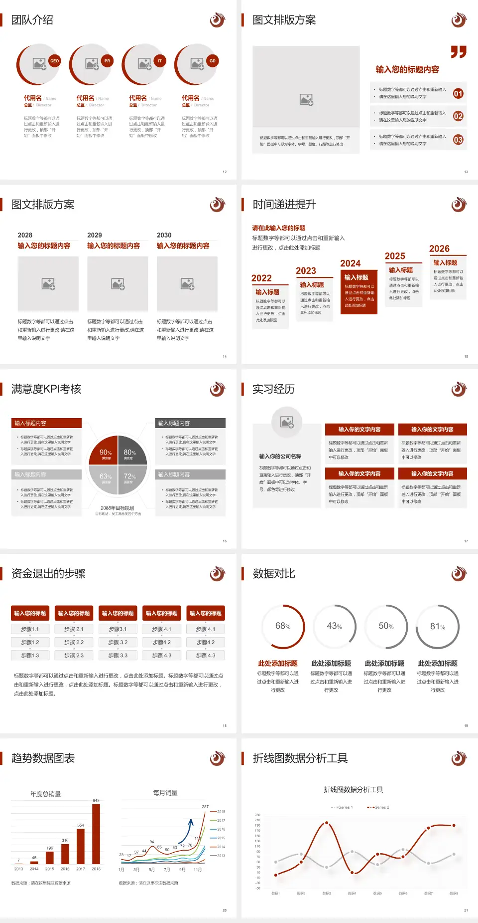 中国中医科学院西苑医院培训与教育PPT模板4:3格式幻灯片预览图3