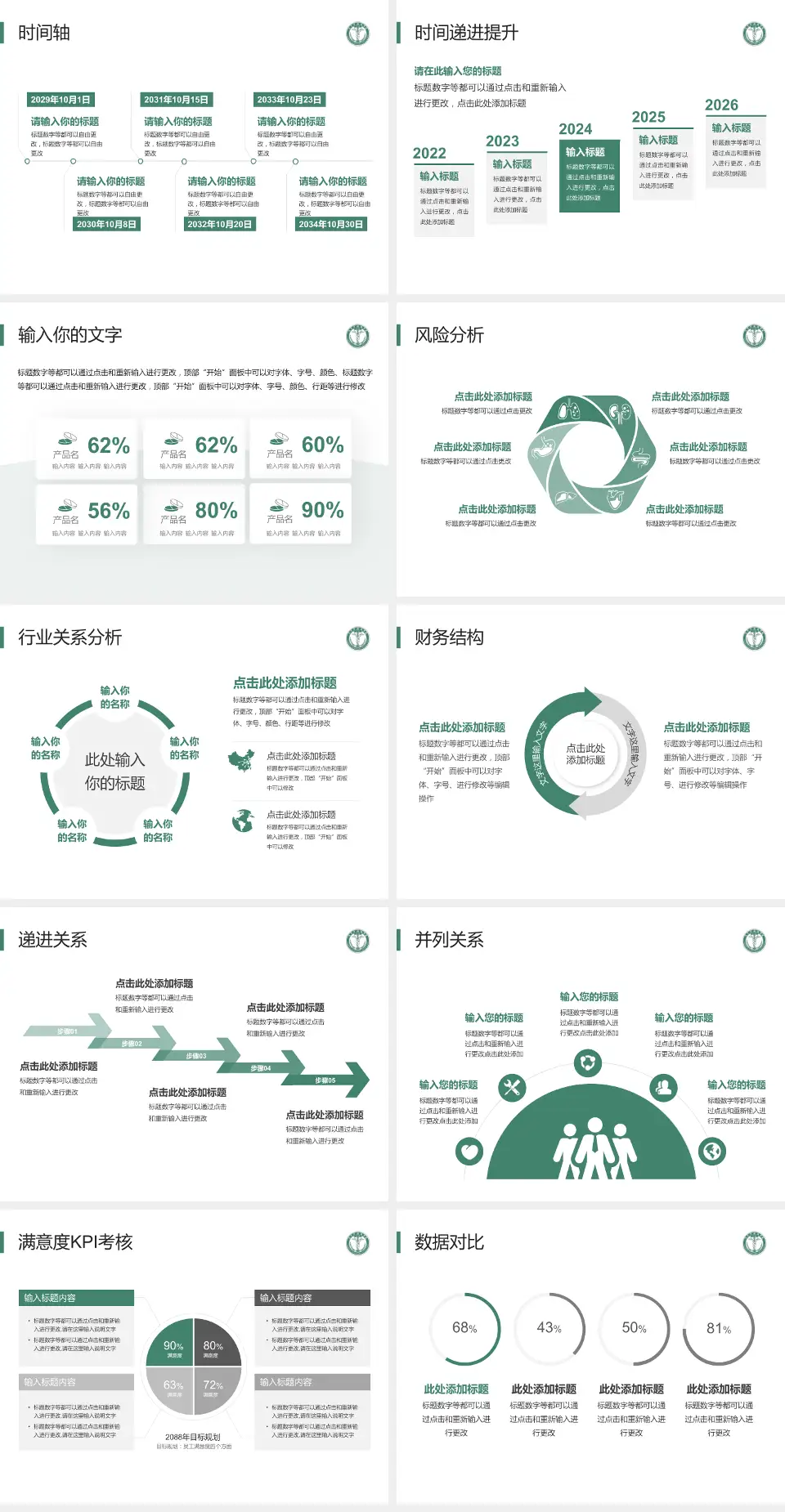 天津医科大学肿瘤医院病例分享与讨论PPT模板4:3格式幻灯片预览图3