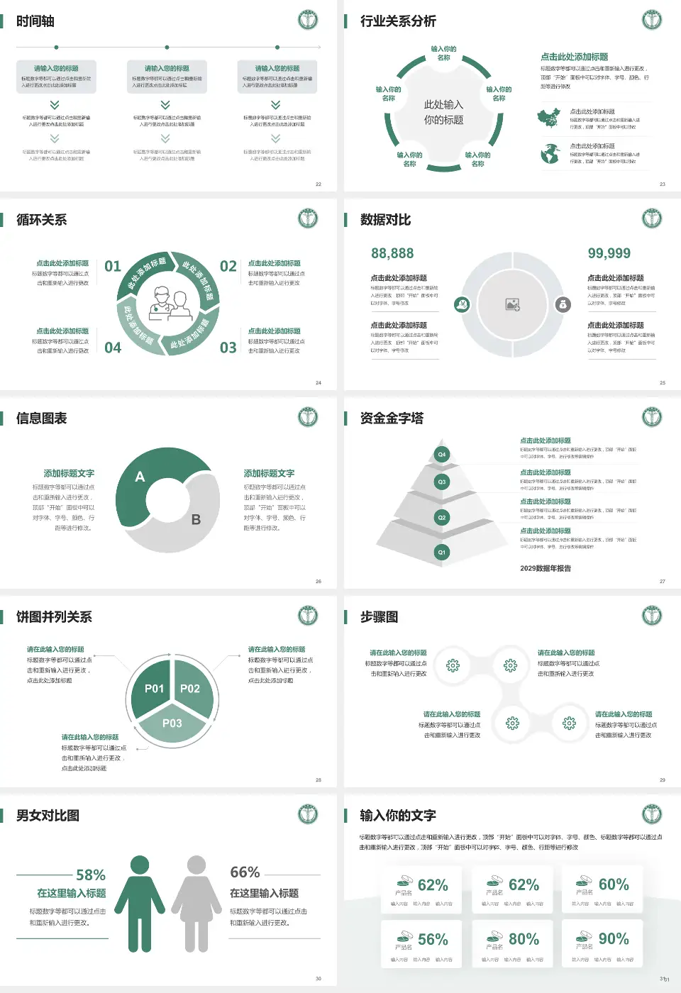 天津医科大学肿瘤医院医院管理报告PPT模板16:9格式幻灯片预览图4