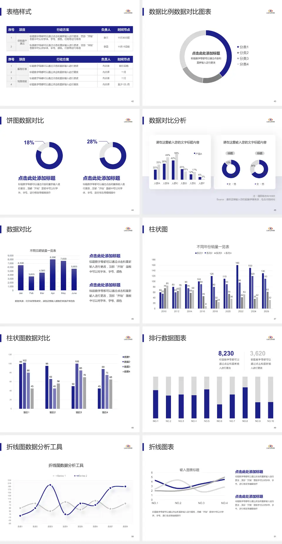 天津医科大学眼科医院医院简介/日常通用PPT模板4:3格式幻灯片预览图6