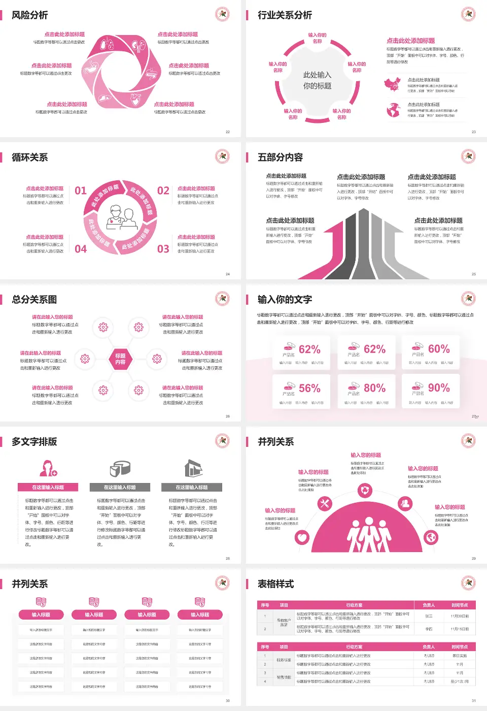 麻城市妇幼保健院科室介绍与推广PPT模板16:9格式幻灯片预览图4