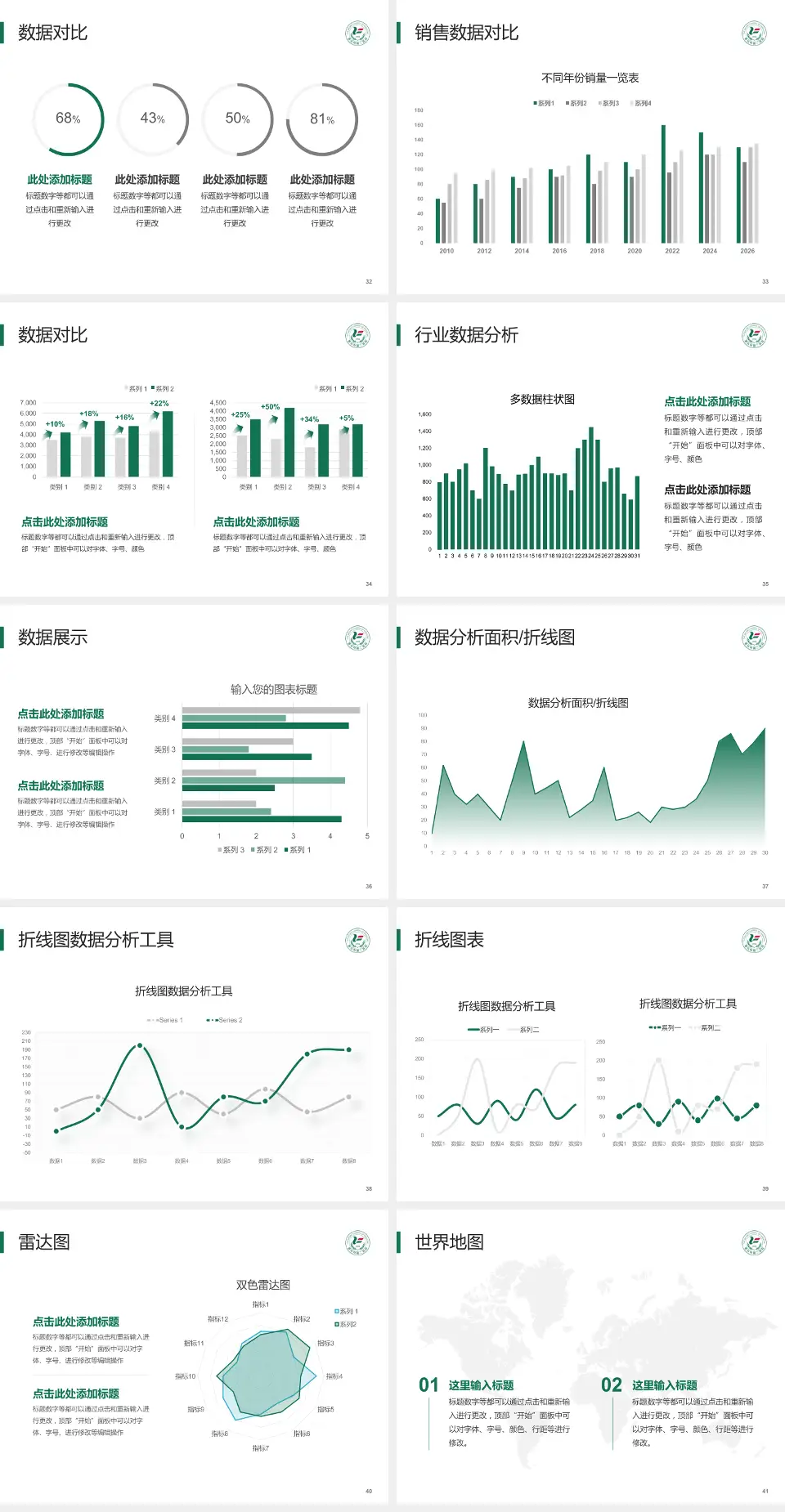 黄石市第二医院会议与研讨会PPT模板4:3格式幻灯片预览图5