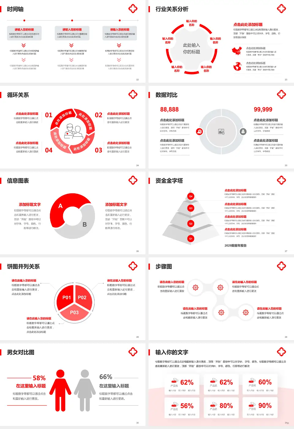 天津市武清区中医医院医院管理报告PPT模板16:9格式幻灯片预览图4