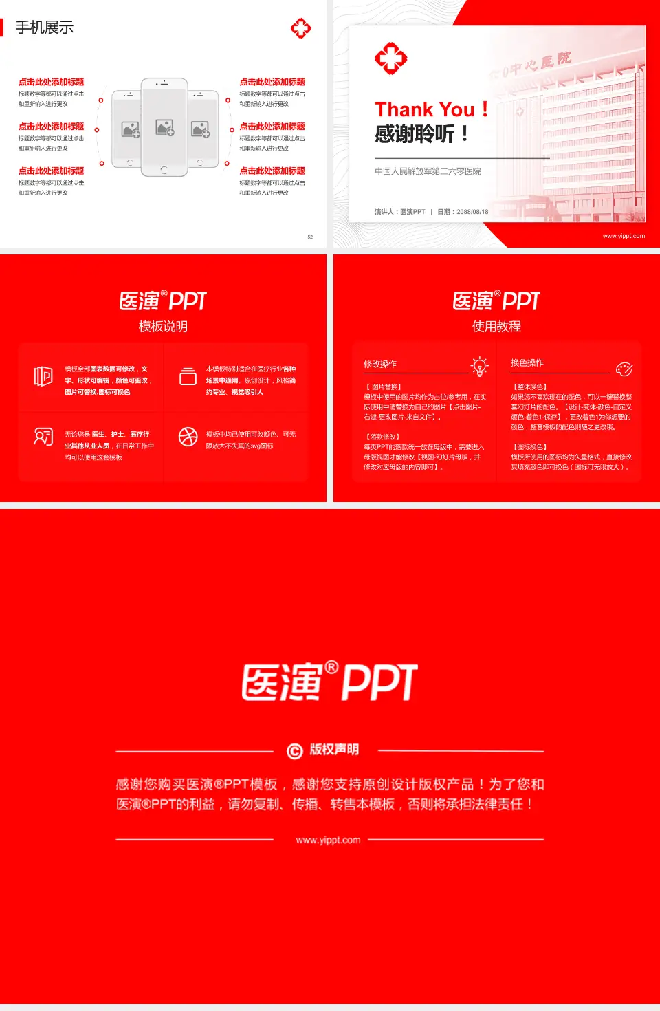 中国人民解放军第二六零医院医院管理报告PPT模板4:3格式幻灯片预览图7