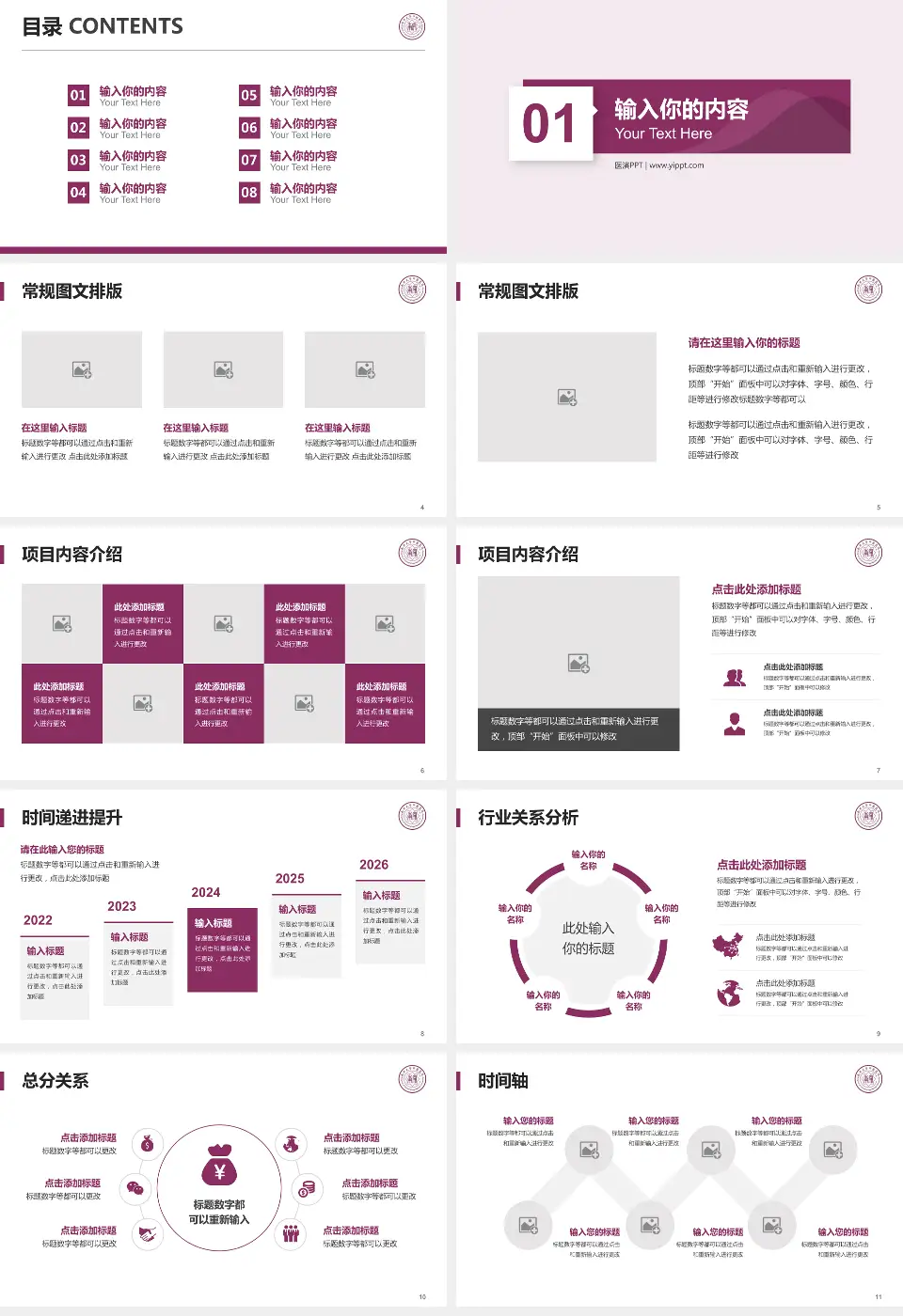 天津市口腔医院财务与预算报告PPT模板16:9格式幻灯片预览图2
