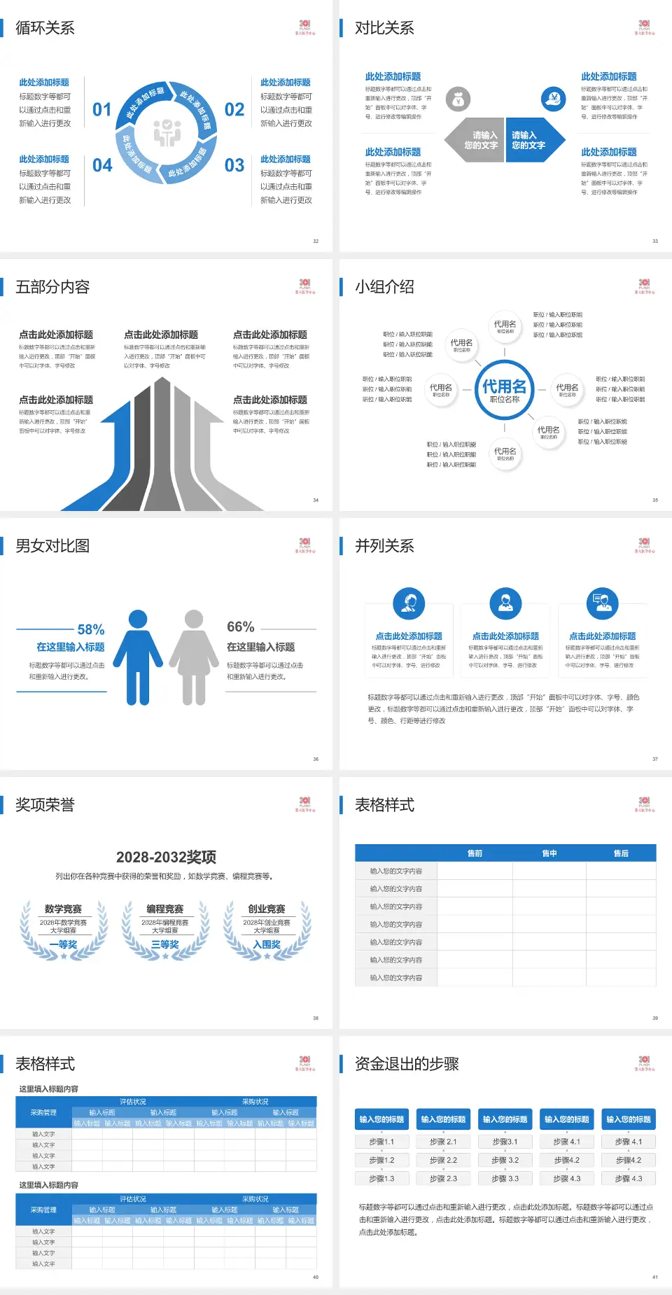 中国人民解放军总医院第六医学中心医院简介/日常通用PPT模板4:3格式幻灯片预览图5