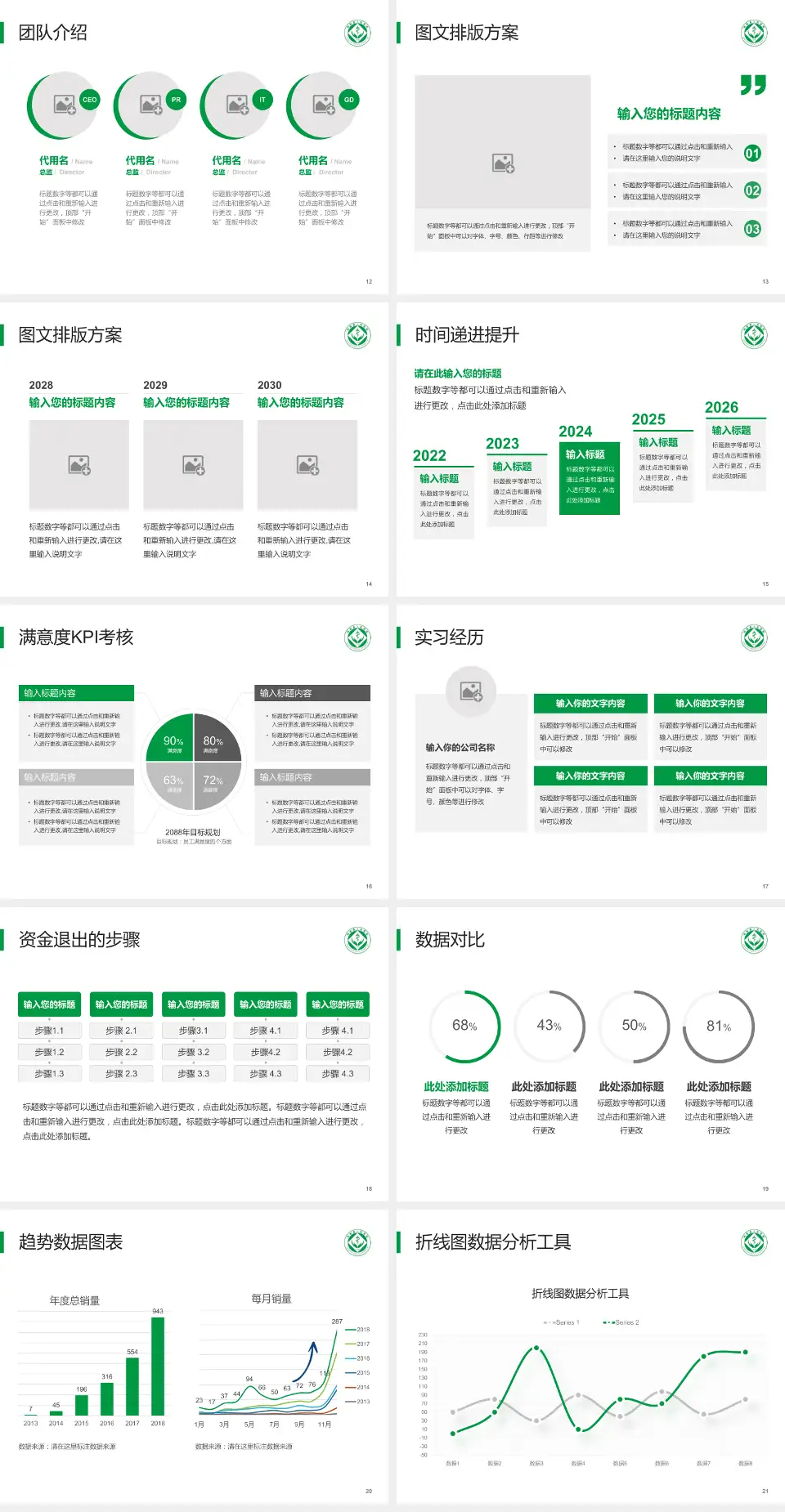 阳新县人民医院儒学城东院区培训与教育PPT模板4:3格式幻灯片预览图3