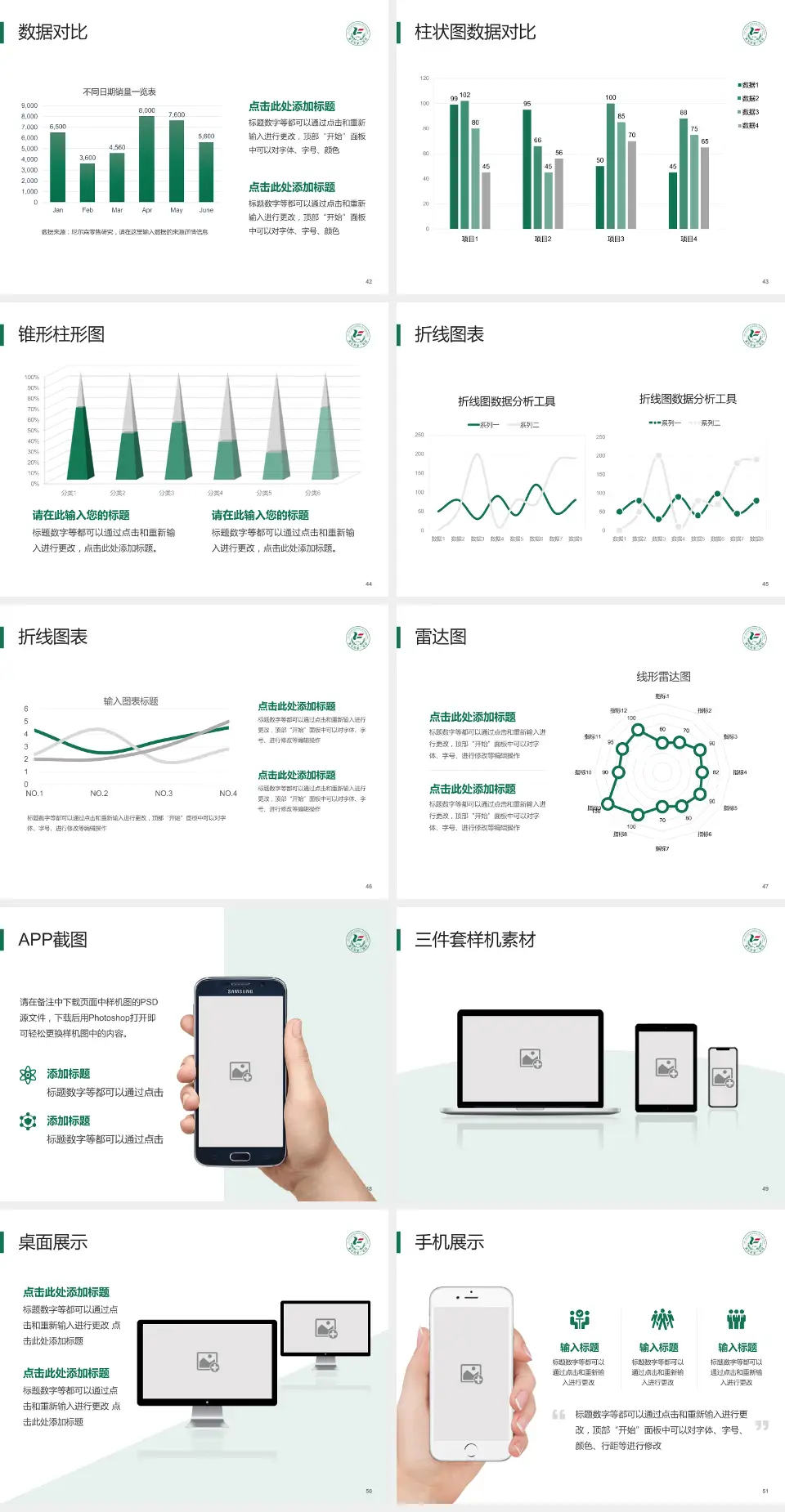 黄石市第二医院医院管理报告PPT模板4:3格式幻灯片预览图6