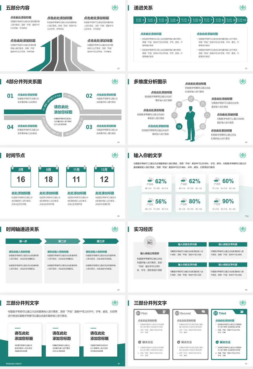 随州市曾都医院品管圈PDCA演示专用PPT模板16:9格式幻灯片预览图5