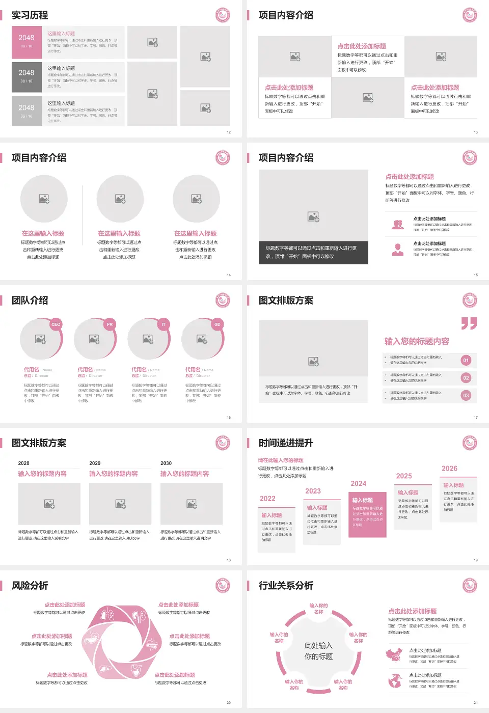鄂州市妇幼保健院个人求职应聘简历PPT模板16:9格式幻灯片预览图3