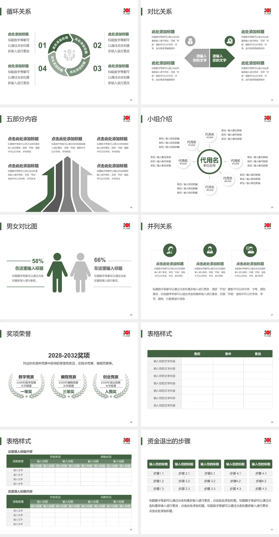 中国人民解放军总医院医院简介/日常通用PPT模板4:3格式幻灯片预览图5