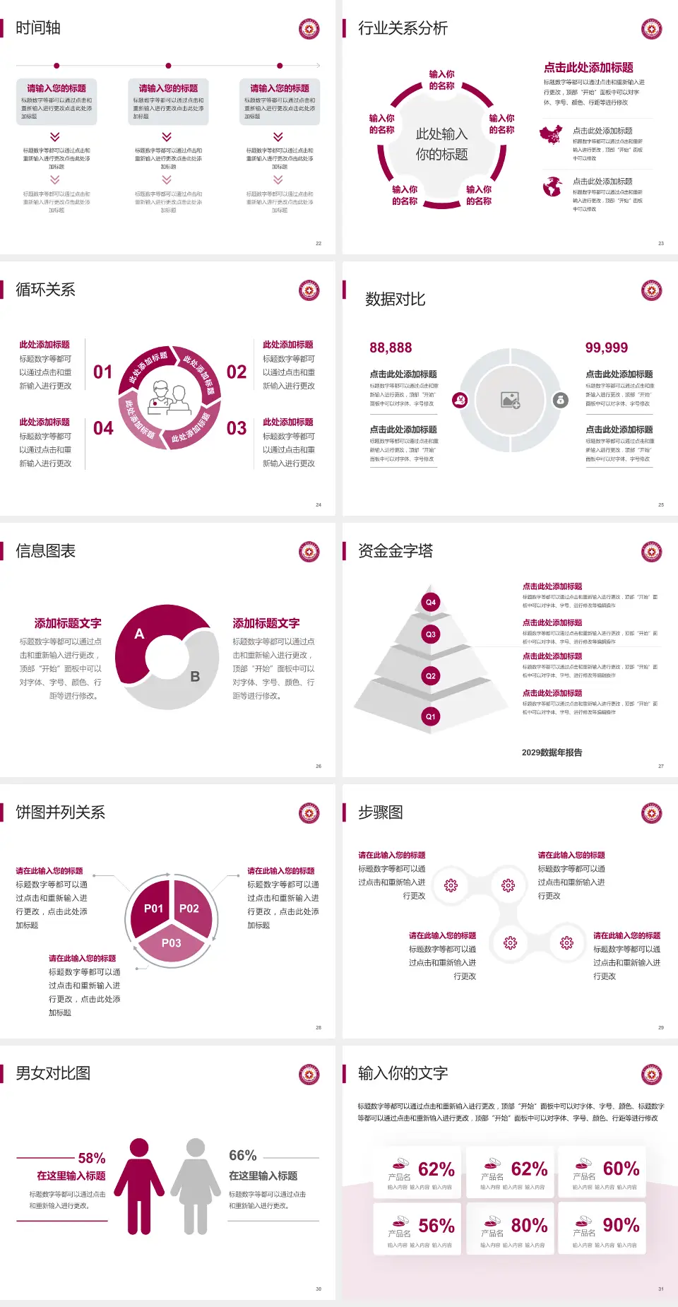 南开大学附属北辰医院医院管理报告PPT模板4:3格式幻灯片预览图4