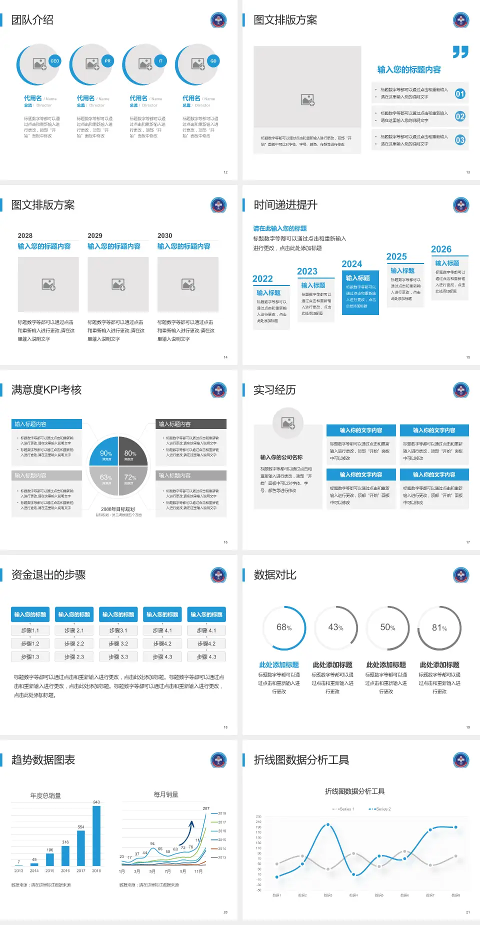 中国人民解放军战略支援部队特色医学中心培训与教育PPT模板4:3格式幻灯片预览图3