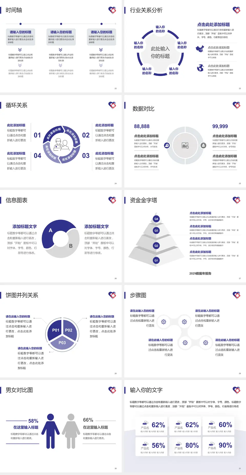 天津市南开区王顶堤医院医院管理报告PPT模板4:3格式幻灯片预览图4