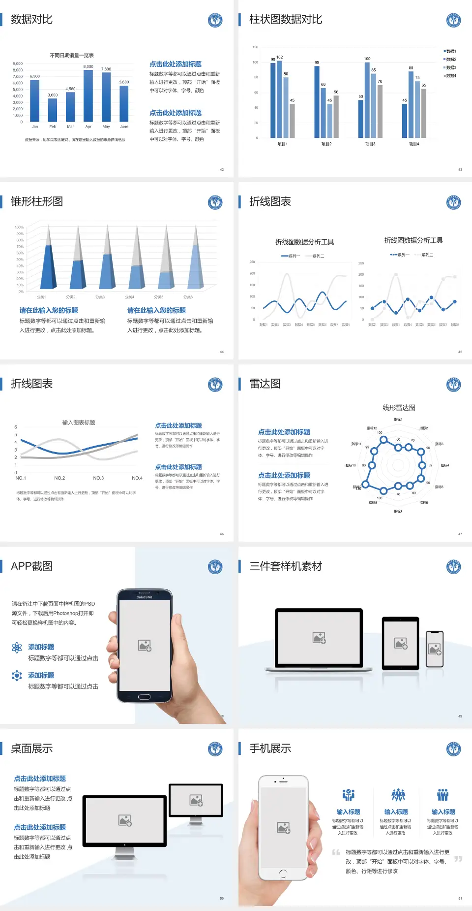 黄石市第五医院医院管理报告PPT模板4:3格式幻灯片预览图6