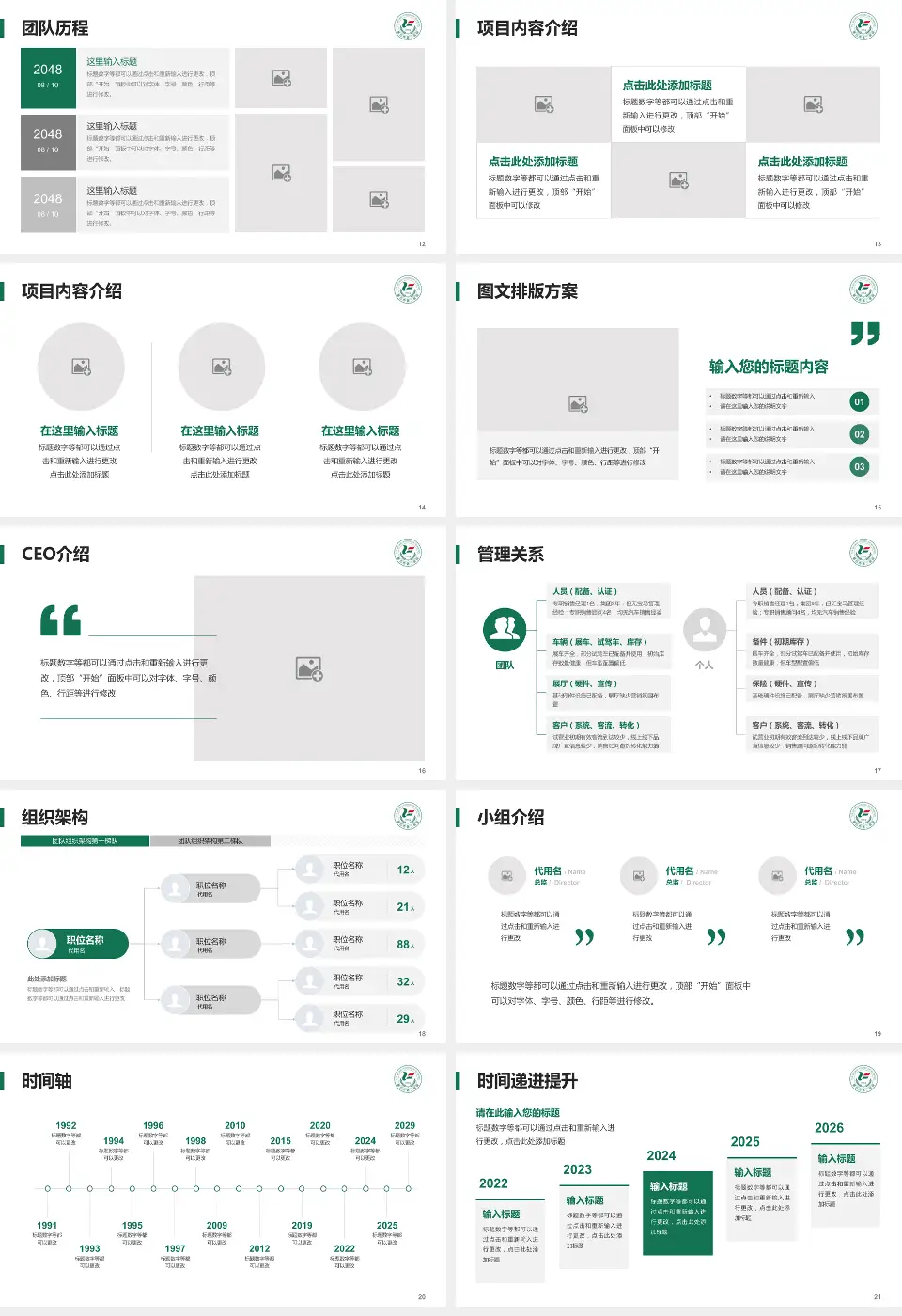 黄石市第二医院医院管理报告PPT模板16:9格式幻灯片预览图3