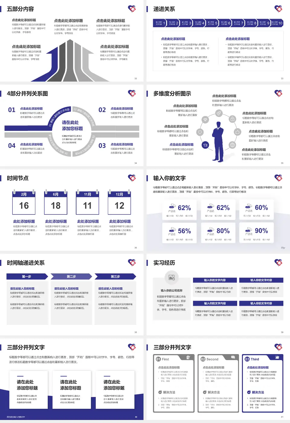 天津市南开区王顶堤医院品管圈PDCA演示专用PPT模板16:9格式幻灯片预览图5