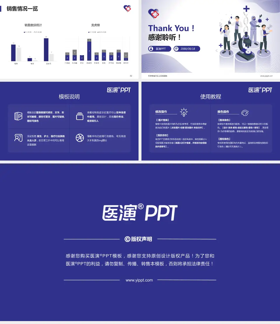 天津市南开区王顶堤医院品管圈PDCA演示专用PPT模板16:9格式幻灯片预览图7