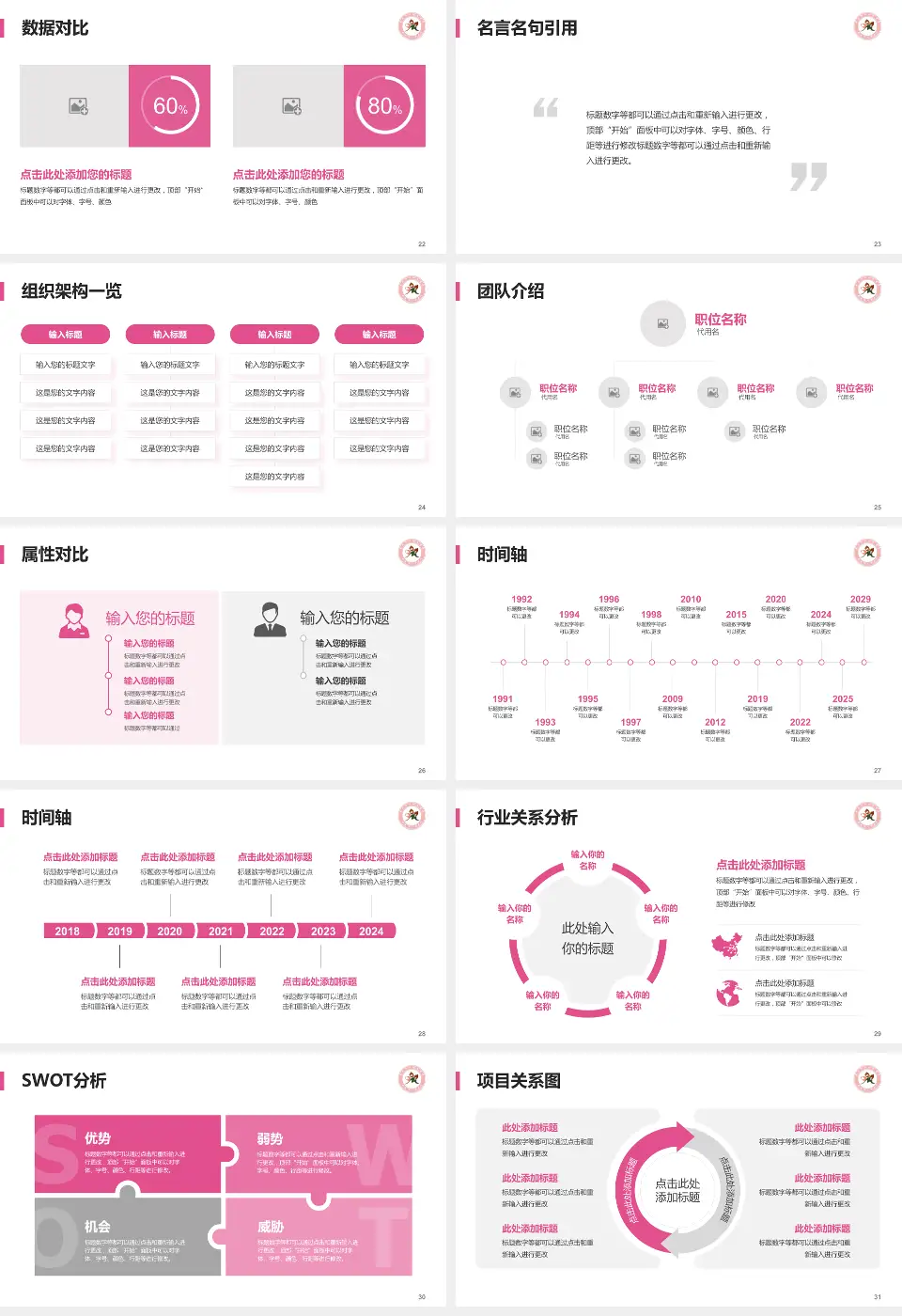 麻城市妇幼保健院医院简介/日常通用PPT模板16:9格式幻灯片预览图4