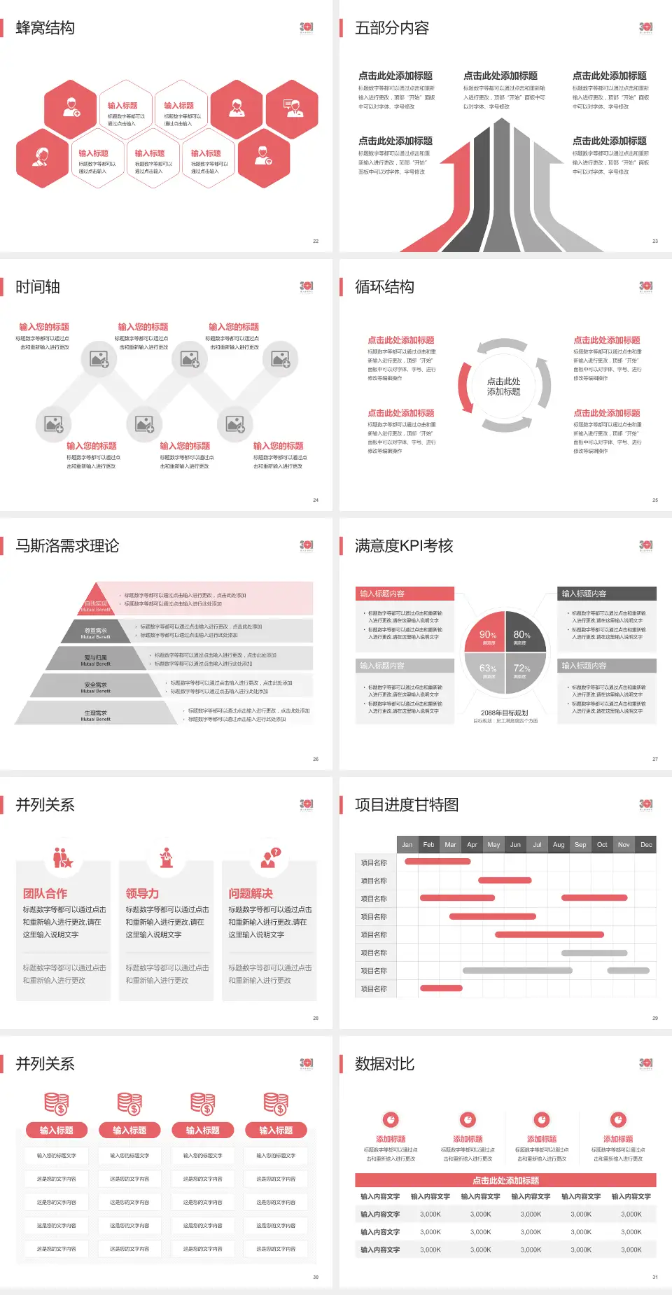 中国人民解放军总医院第八医学中心医疗知识普及PPT模板4:3格式幻灯片预览图4