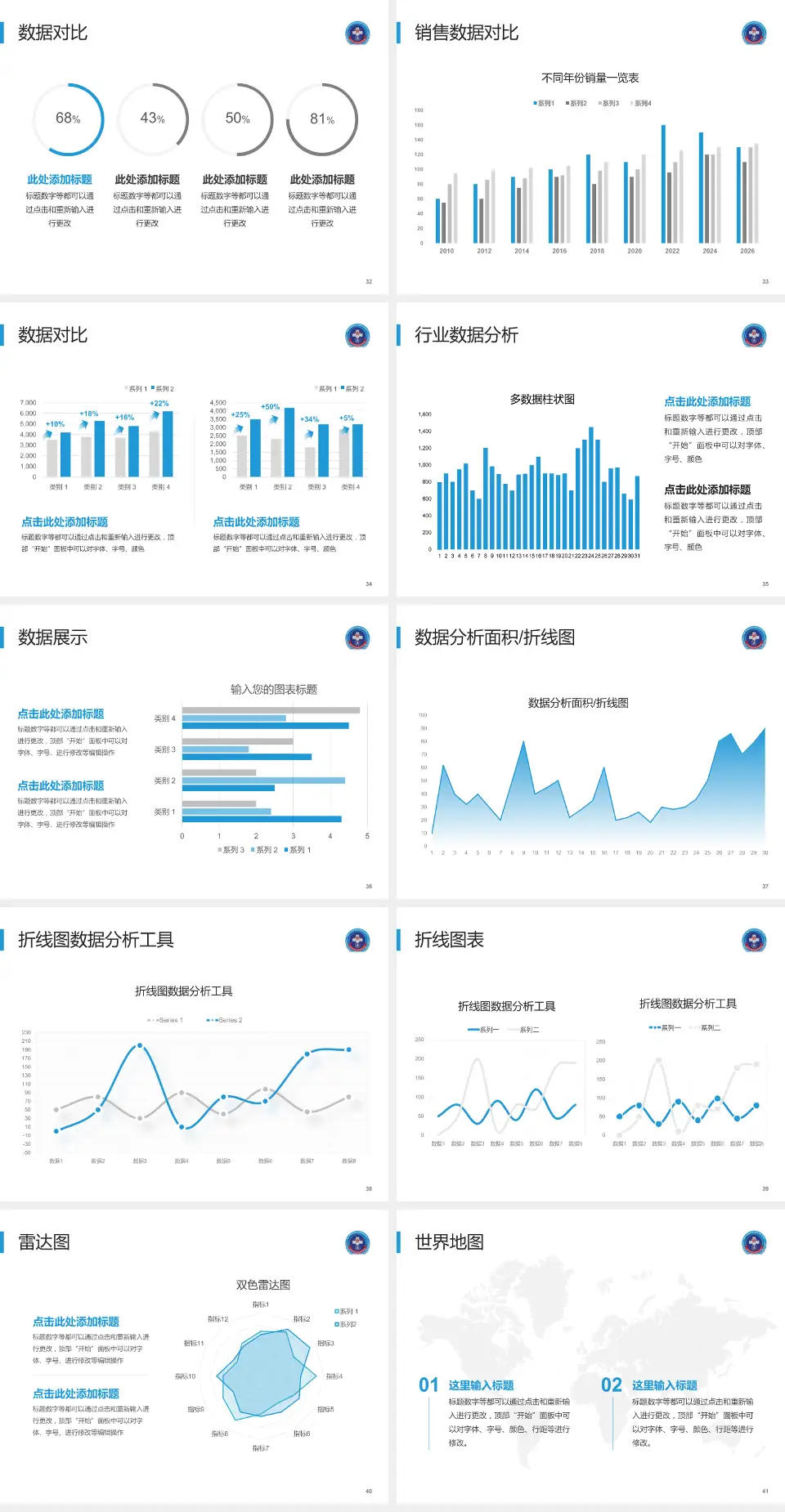 中国人民解放军战略支援部队特色医学中心会议与研讨会PPT模板4:3格式幻灯片预览图5
