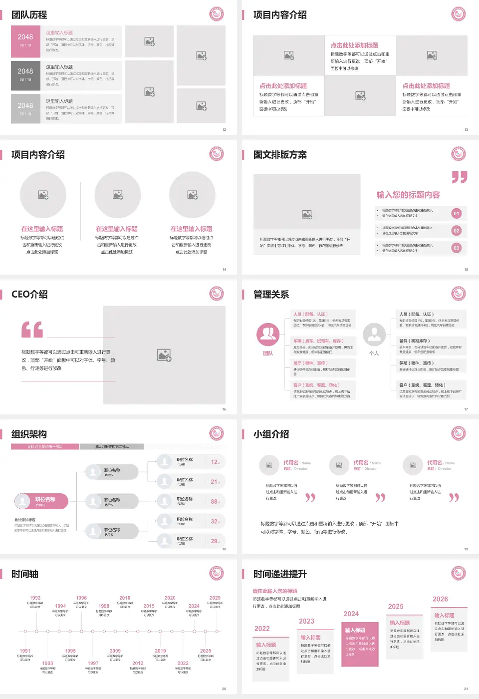 鄂州市妇幼保健院医院管理报告PPT模板16:9格式幻灯片预览图3