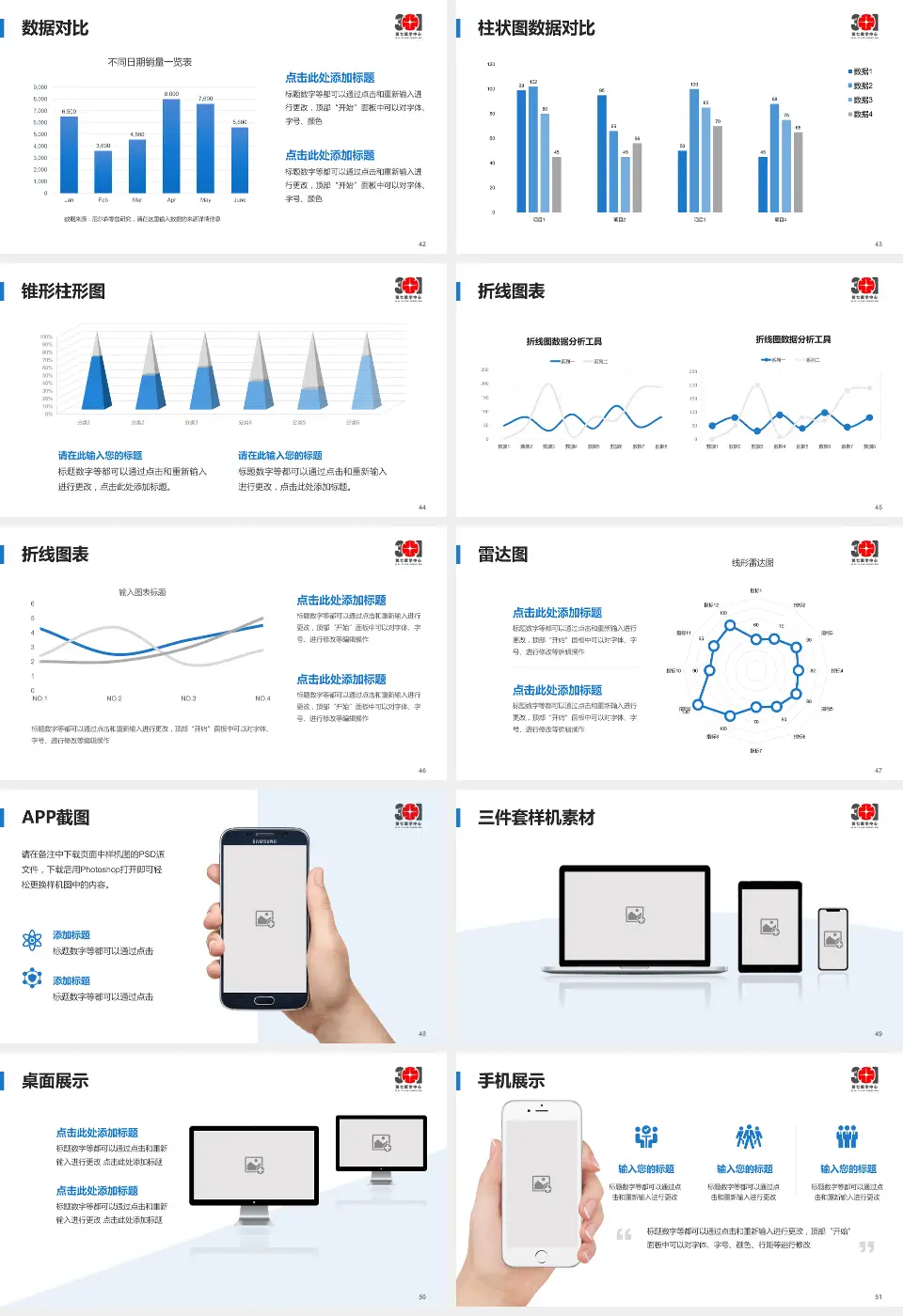 中国人民解放军总医院第七医学中心医院管理报告PPT模板16:9格式幻灯片预览图6