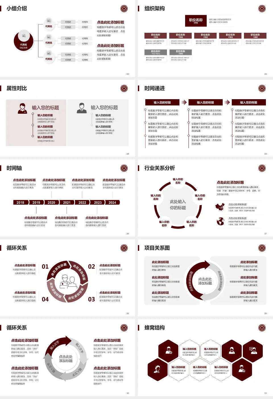 鄂州市中医院品管圈PDCA演示专用PPT模板16:9格式幻灯片预览图4