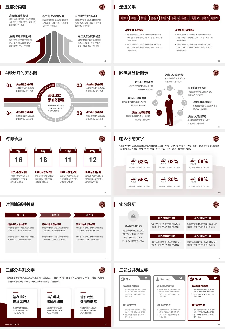 鄂州市中医院品管圈PDCA演示专用PPT模板16:9格式幻灯片预览图5