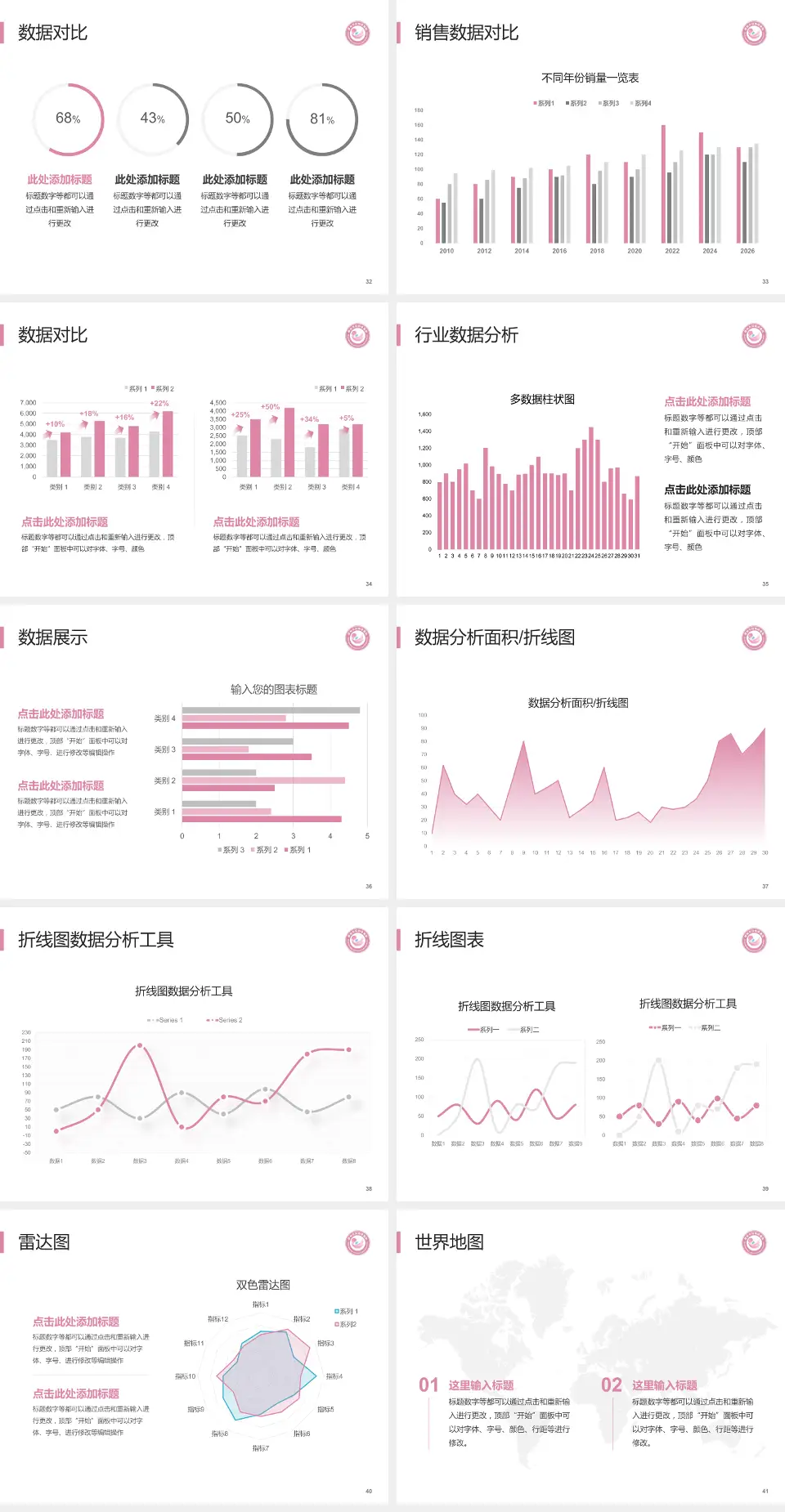 鄂州市妇幼保健院会议与研讨会PPT模板4:3格式幻灯片预览图5