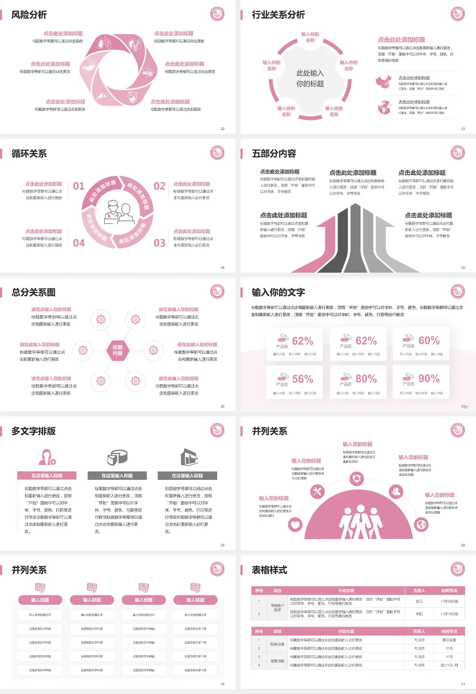 鄂州市妇幼保健院科室介绍与推广PPT模板16:9格式幻灯片预览图4