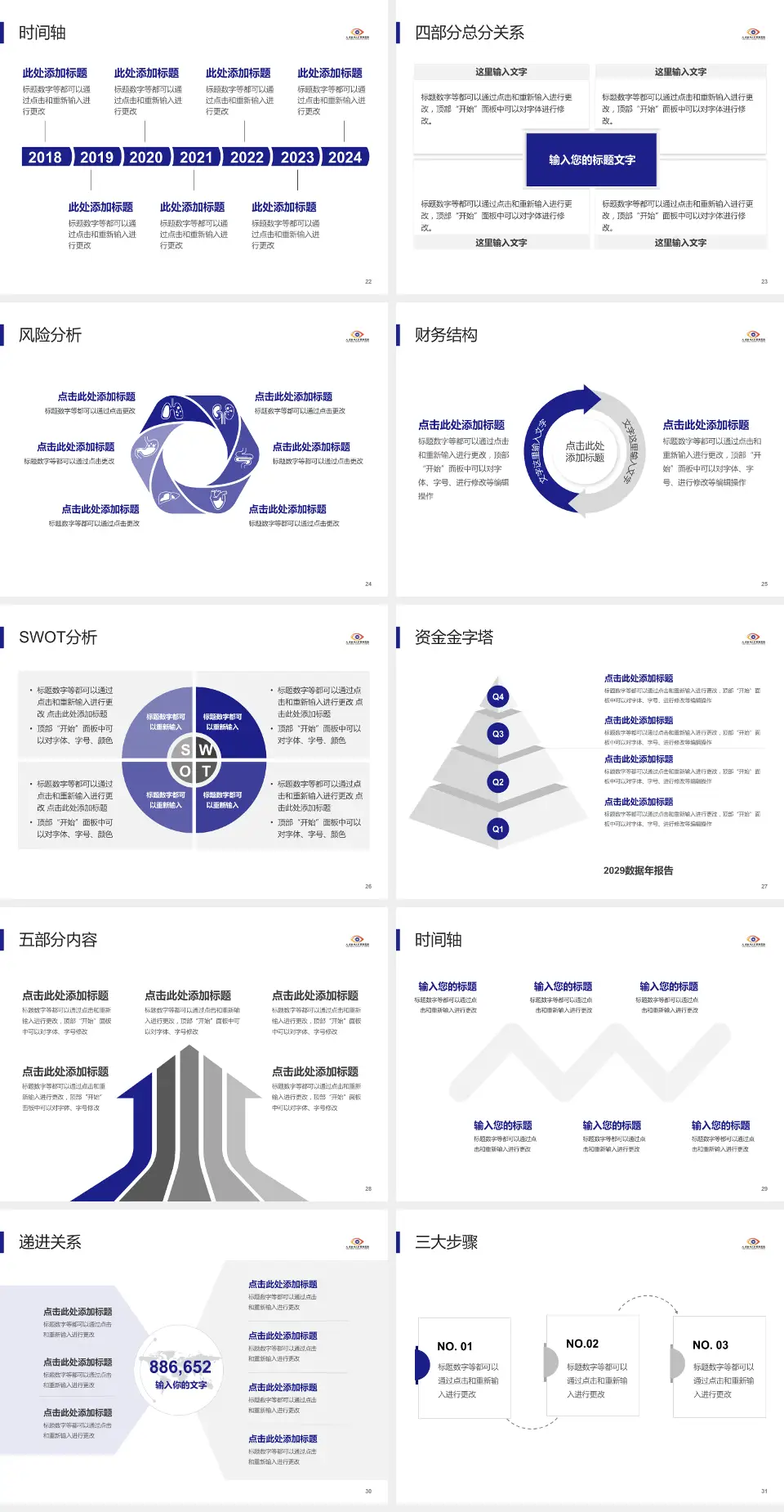 天津医科大学眼科医院患者教育与指导PPT模板4:3格式幻灯片预览图4