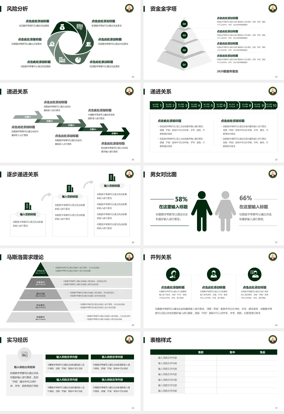 中国人民解放军火箭军总医院项目申请与汇报PPT模板16:9格式幻灯片预览图4